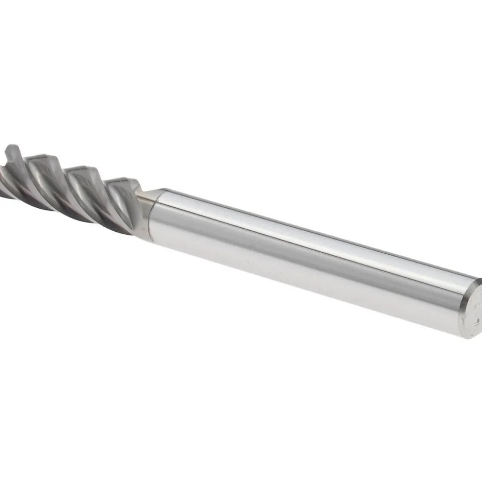 Square End Mill: 1/4" Dia, 3/4" LOC