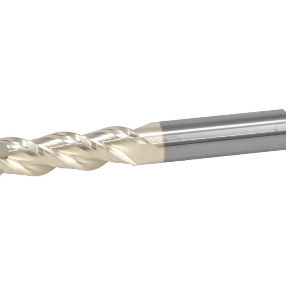 Square End Mill: 1/2" Dia, 1-1/2" LOC