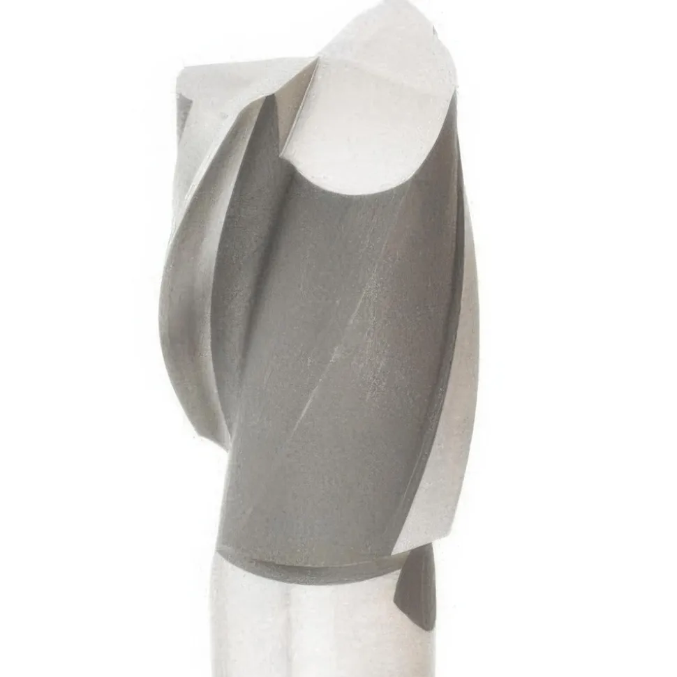 Square End Mill: 1" Dia, 1-1/2" LOC, 2 Flute, High Speed Steel