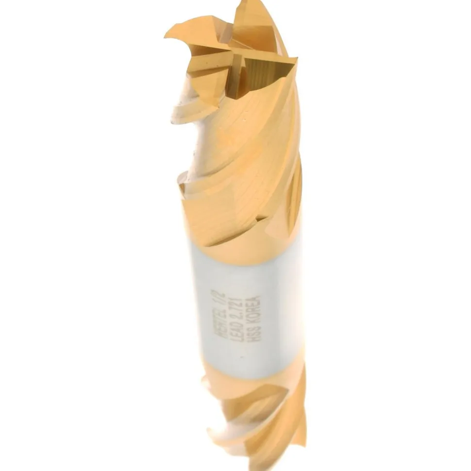 Square End Mill: 1/2" Dia, 1" LOC