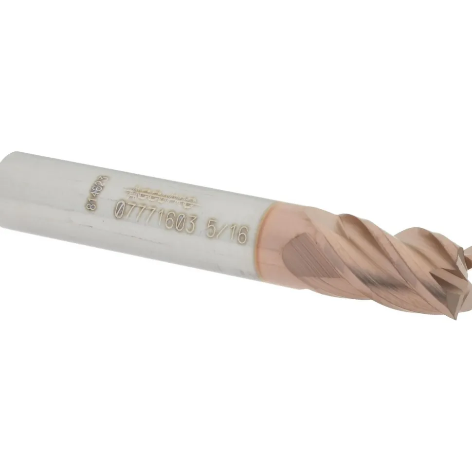 Square End Mill: 5/16" Dia, 1/2" LOC