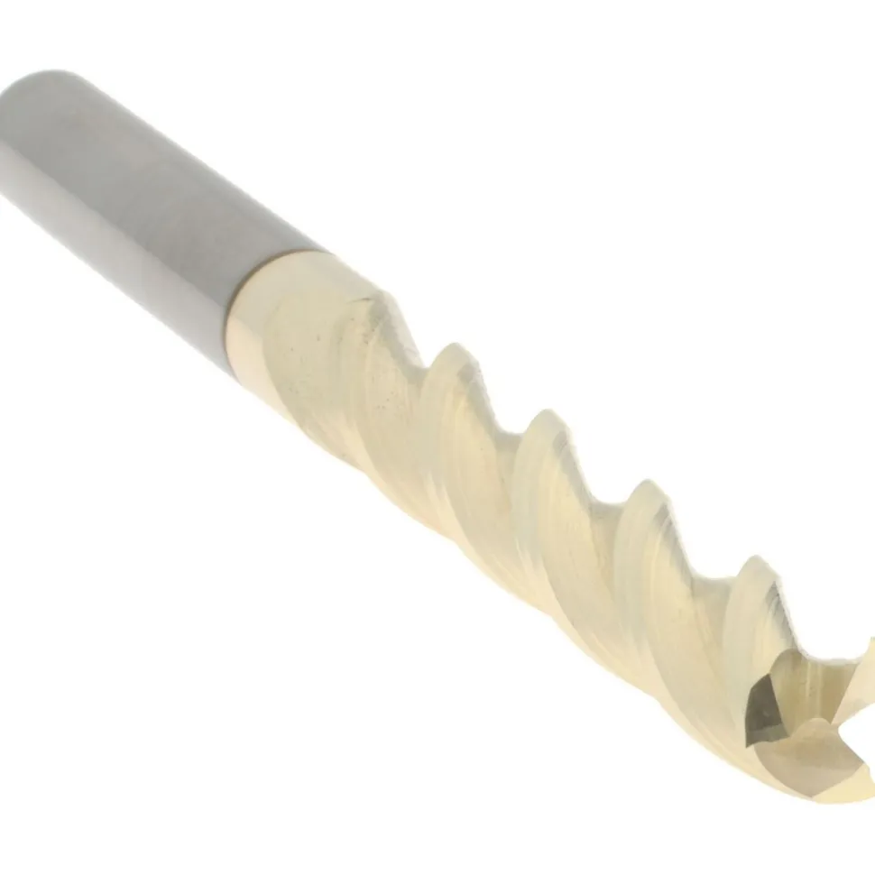 Square End Mill: 1/4" Dia, 1-1/2" LOC