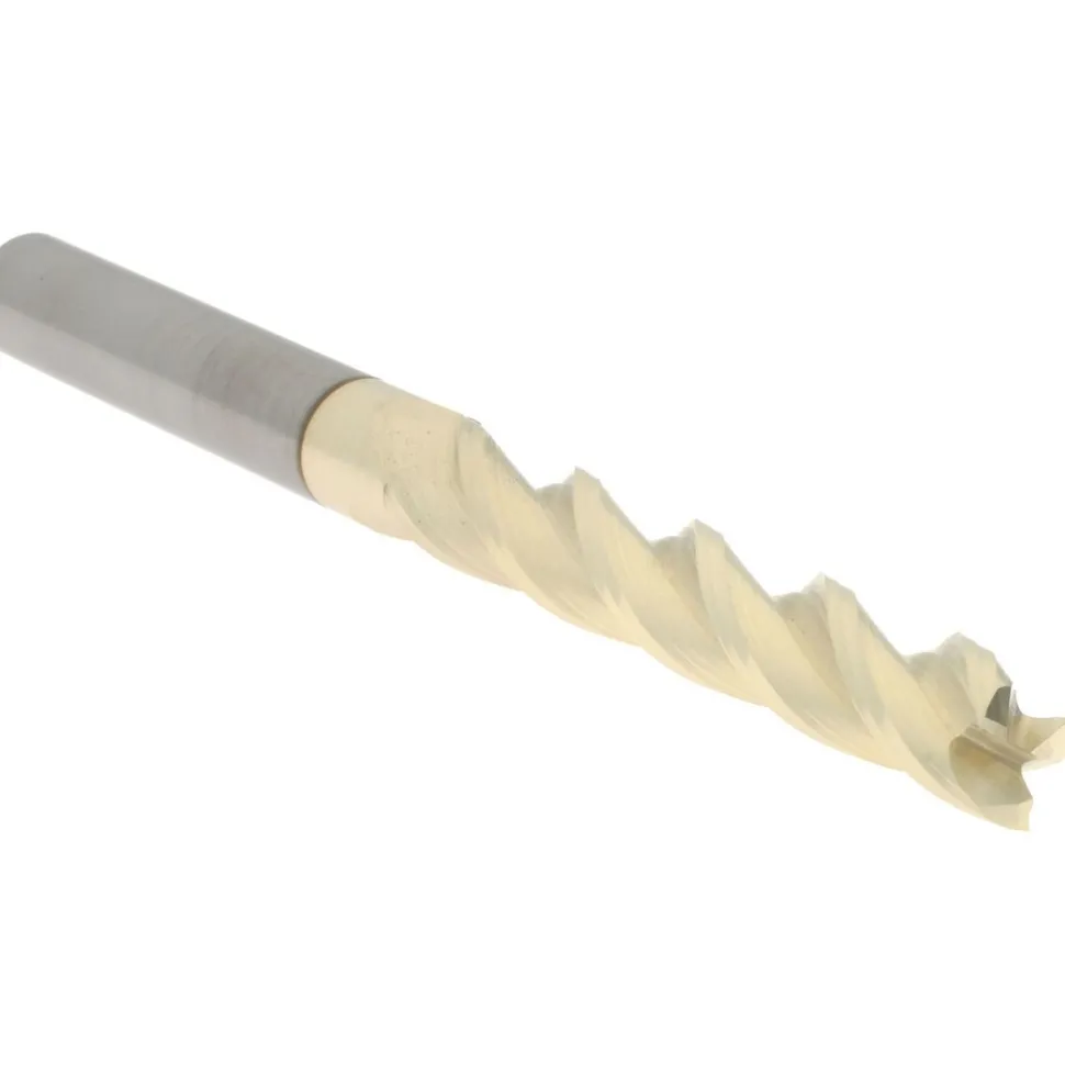 Square End Mill: 1/4" Dia, 1-1/2" LOC