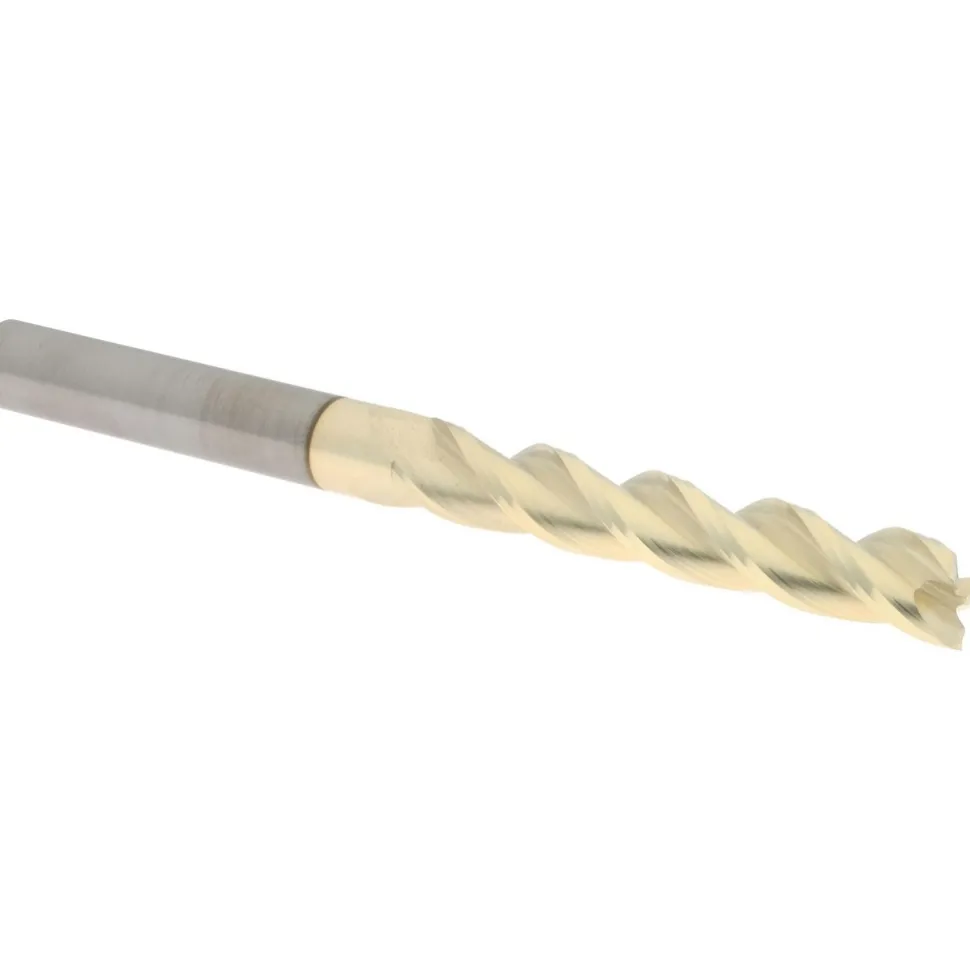 Square End Mill: 1/4" Dia, 1-1/2" LOC