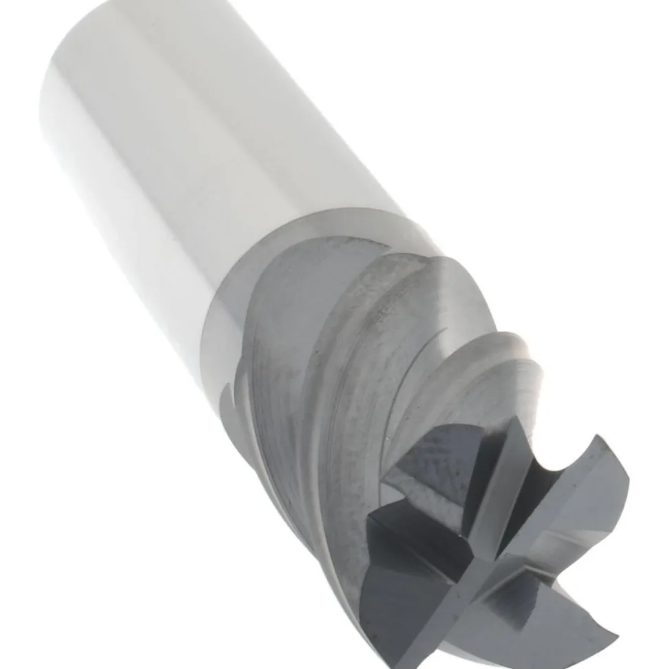 Square End Mill: 5/8" Dia, 7/8" LOC