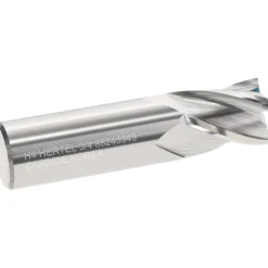 Square End Mill: 3/4" Dia, 1" LOC, 4 Flute, Solid Carbide