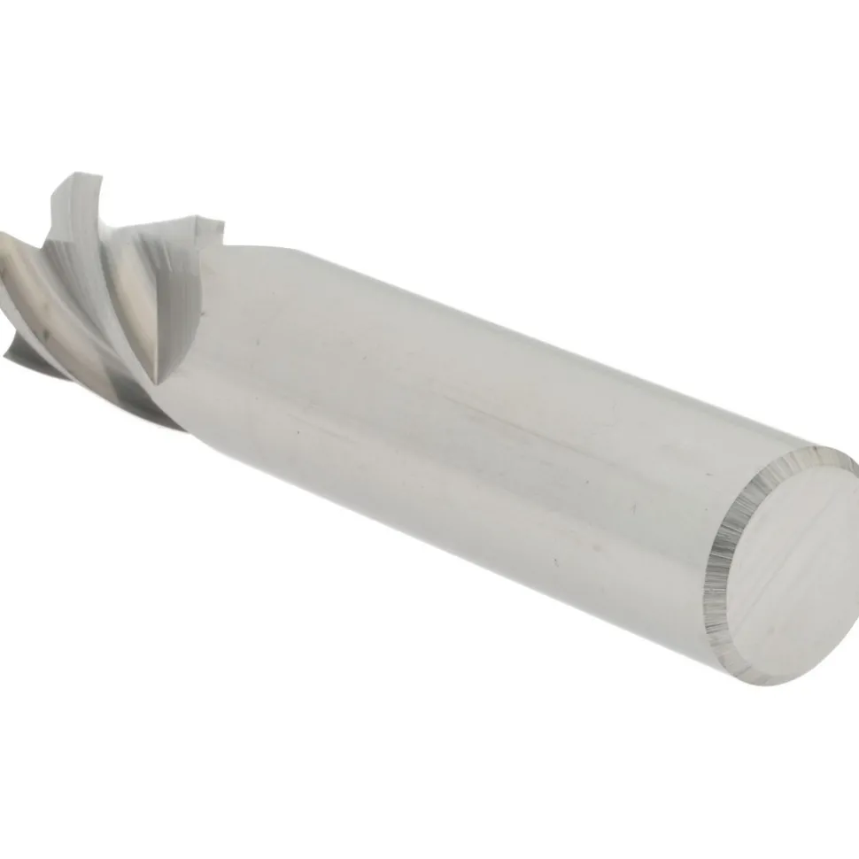 Square End Mill: 1/2" Dia, 5/8" LOC