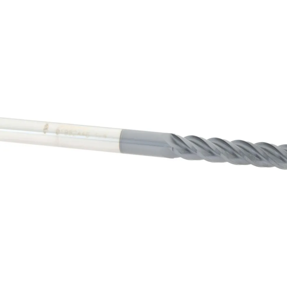 Square End Mill: 1/4" Dia, 1-1/8" LOC