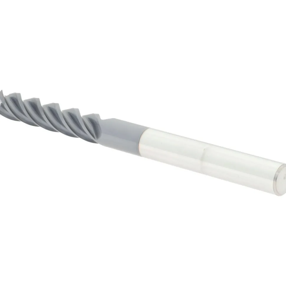 Square End Mill: 1/4" Dia, 1-1/8" LOC