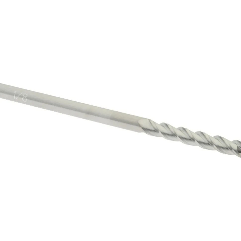 Square End Mill: 1/8" Dia, 3/4" LOC