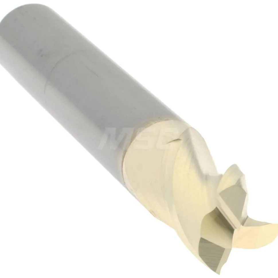 Square End Mill: 3/8" Dia, 1/2" LOC