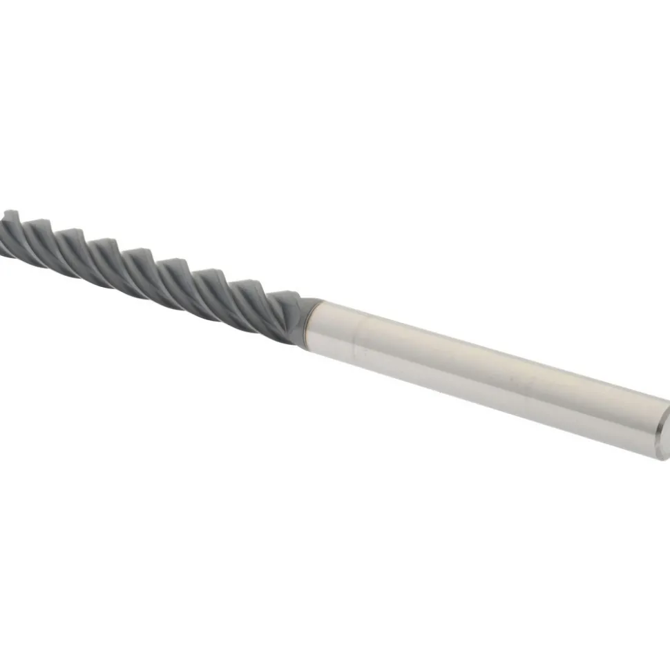 Square End Mill: 3/8" Dia, 3" LOC