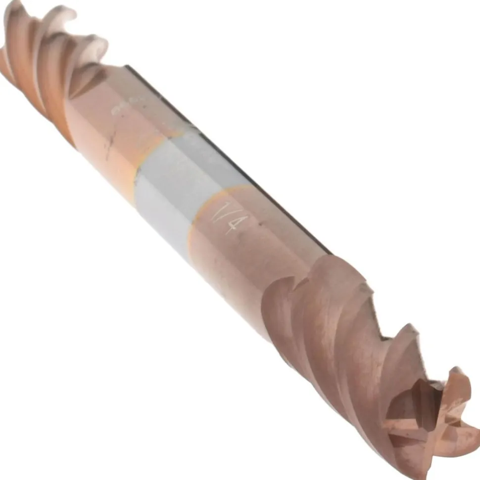 Square End Mill: 1/4" Dia, 1/2" LOC