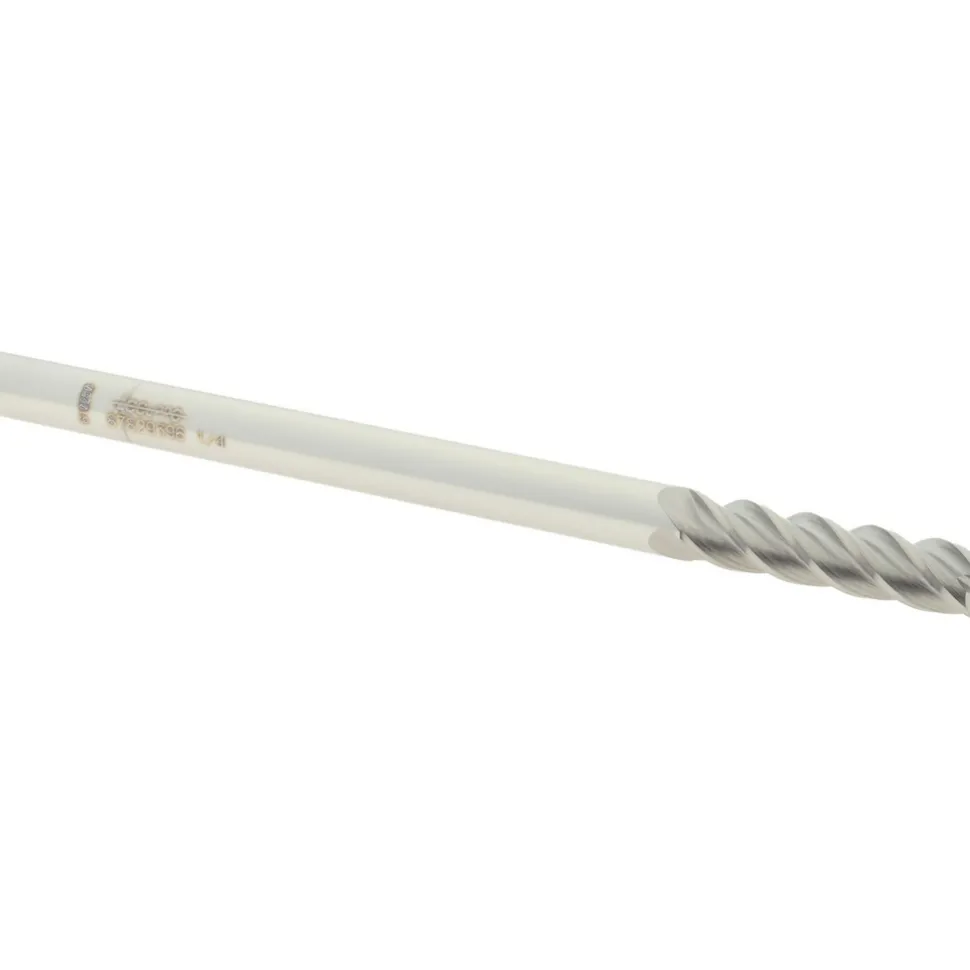 Square End Mill: 1/4" Dia, 1" LOC