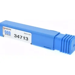 Square End Mill: 1/2" Dia, 1-1/4" LOC