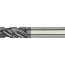 Square End Mill: 1/2" Dia, 1-1/4" LOC