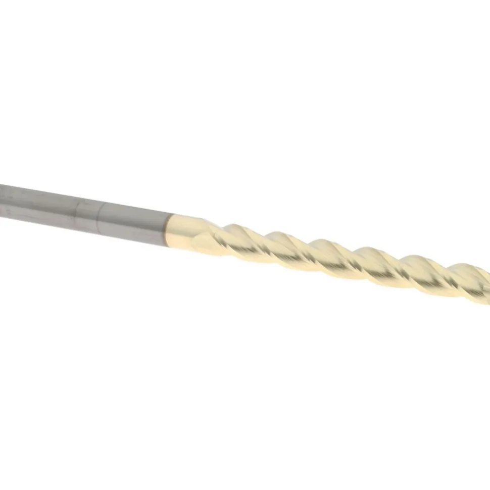 Square End Mill: 1/4" Dia, 2" LOC