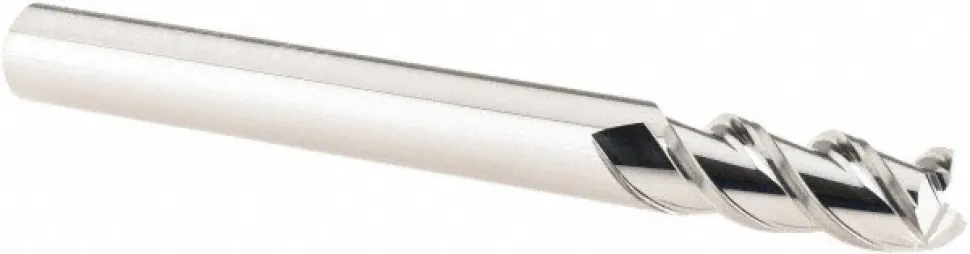Square End Mill: 1/4" Dia, 5/8" LOC