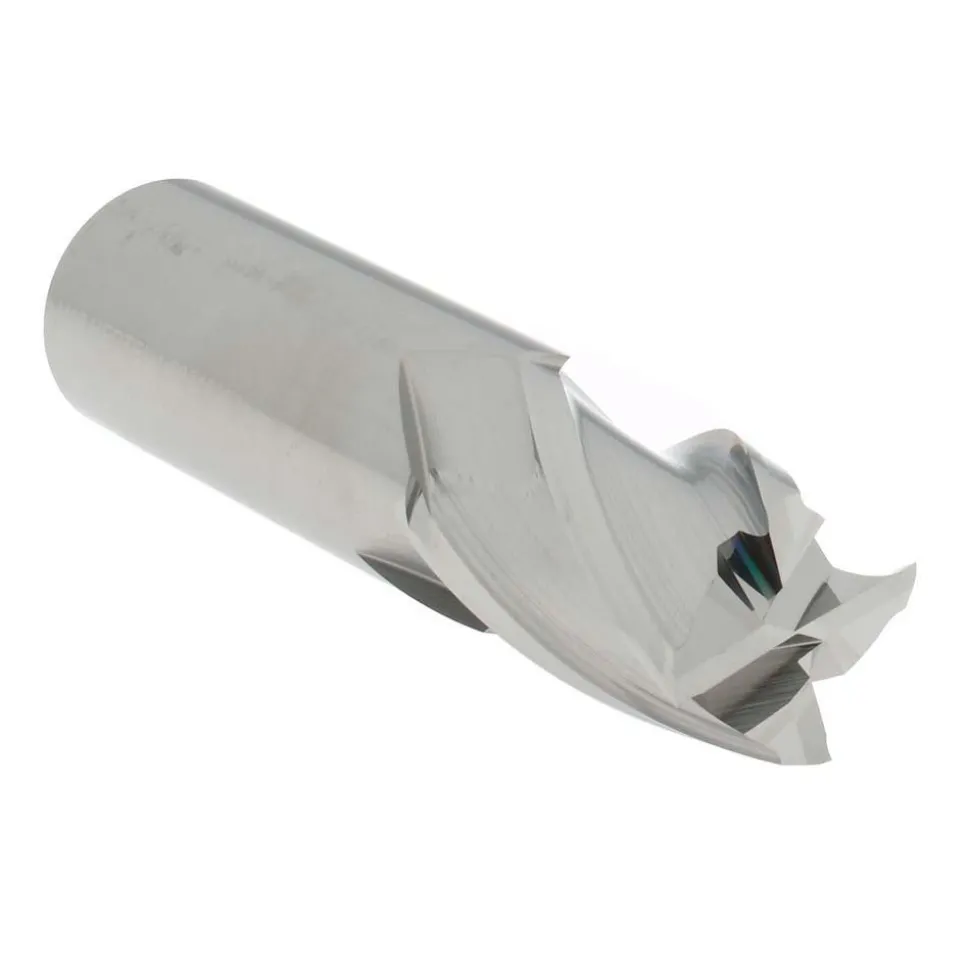 Square End Mill: 1" Dia, 1-1/2" LOC