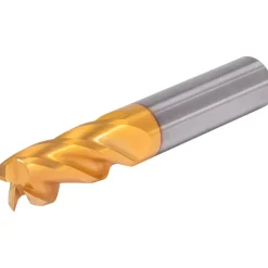 Square End Mill: 1/4" Dia, 1" LOC