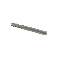 Square End Mill: 1/4" Dia, 3/4" LOC, 4 Flute, Solid Carbide