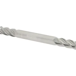 Square End Mill: 1/4" Dia, 1/2" LOC, 4 Flute, Solid Carbide