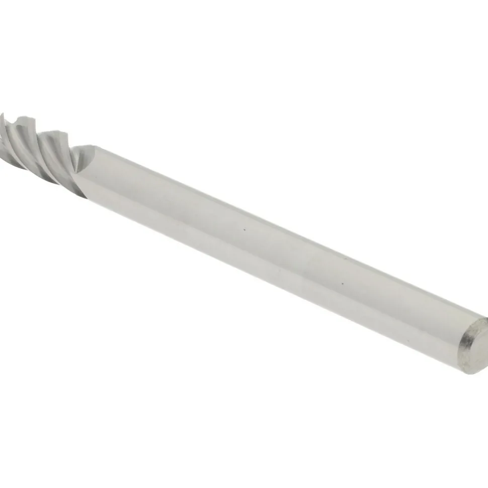 Square End Mill: 1/8" Dia, 1/4" LOC