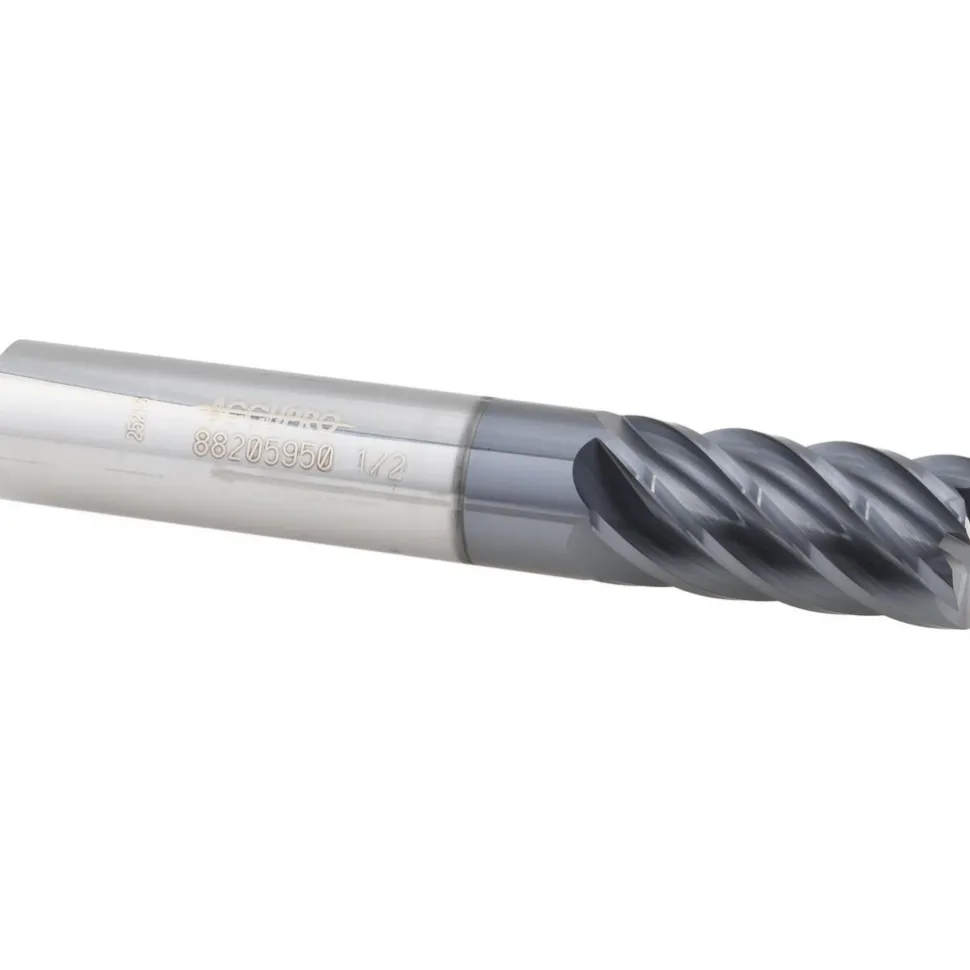 Square End Mill: 1/2" Dia, 1" LOC