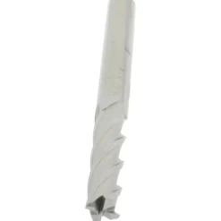 Square End Mill: 1/4" Dia, 1-1/8" LOC, 4 Flute, Solid Carbide