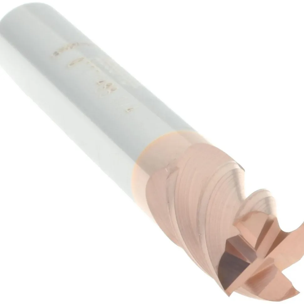 Square End Mill: 1/4" Dia, 3/8" LOC