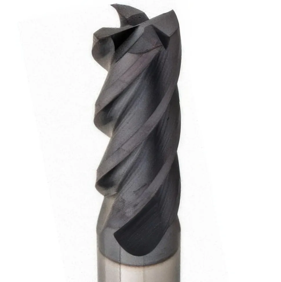 Square End Mill: 3/8" Dia, 7/8" LOC