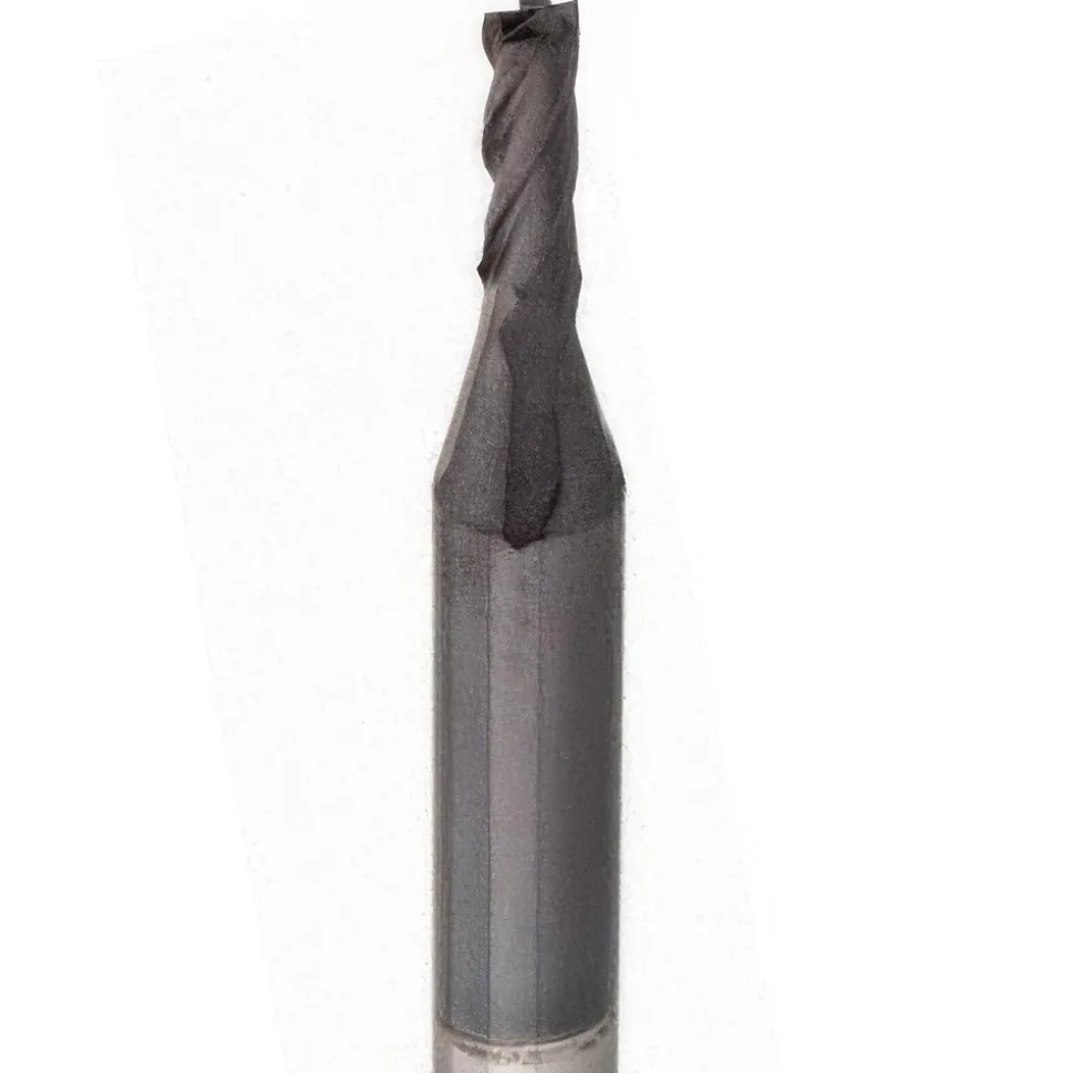 Square End Mill: 0.0625" Dia, 0.1875" LOC
