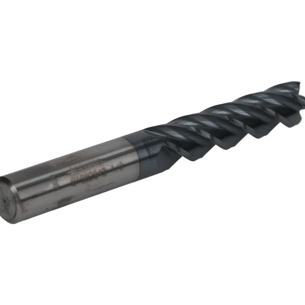 Square End Mill: 1/2" Dia, 2" LOC