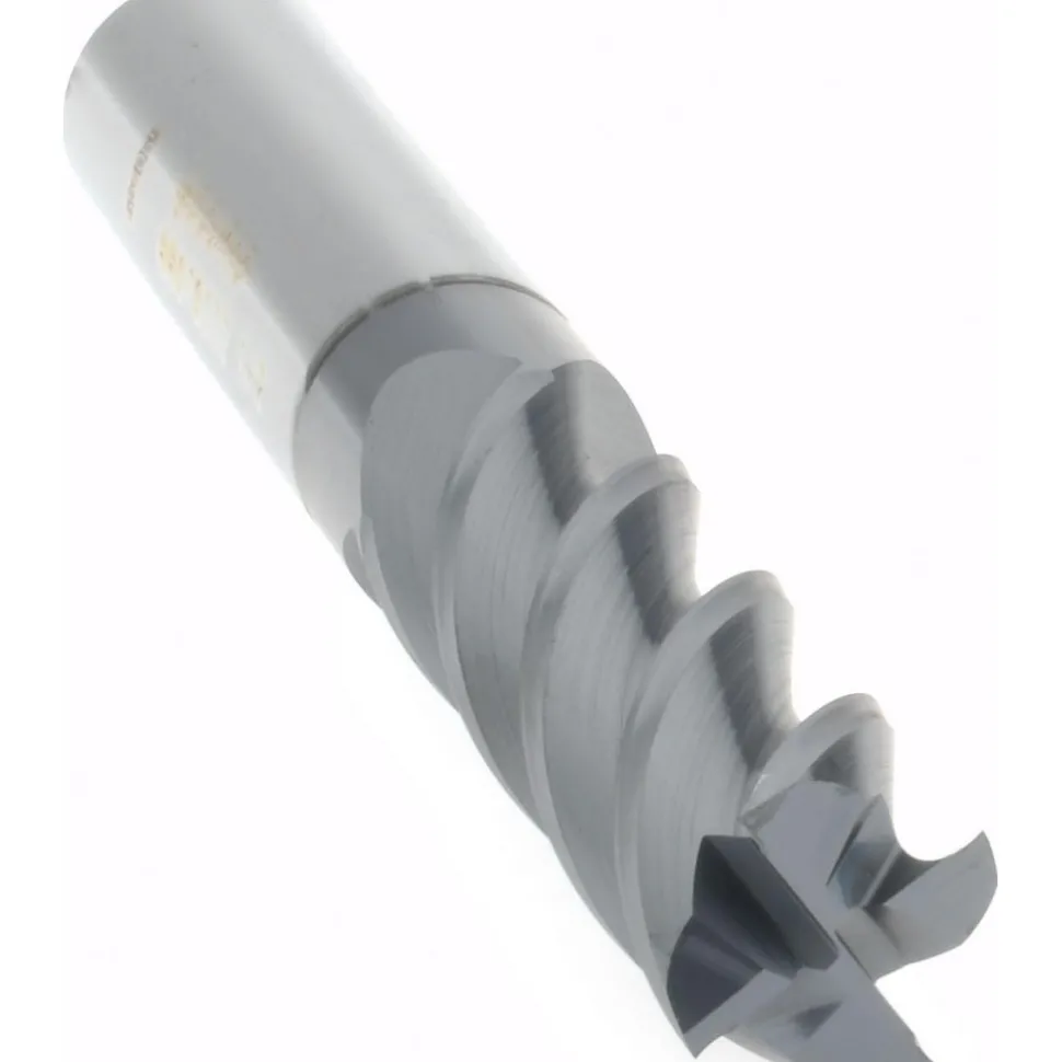 Square End Mill: 1/2" Dia, 1-1/2" LOC