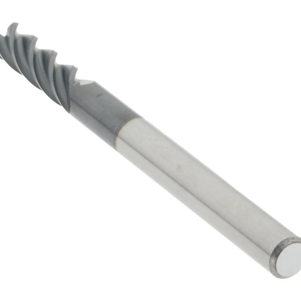 Square End Mill: 1/8" Dia, 3/8" LOC
