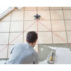 Square Laser Level: 3 Beams