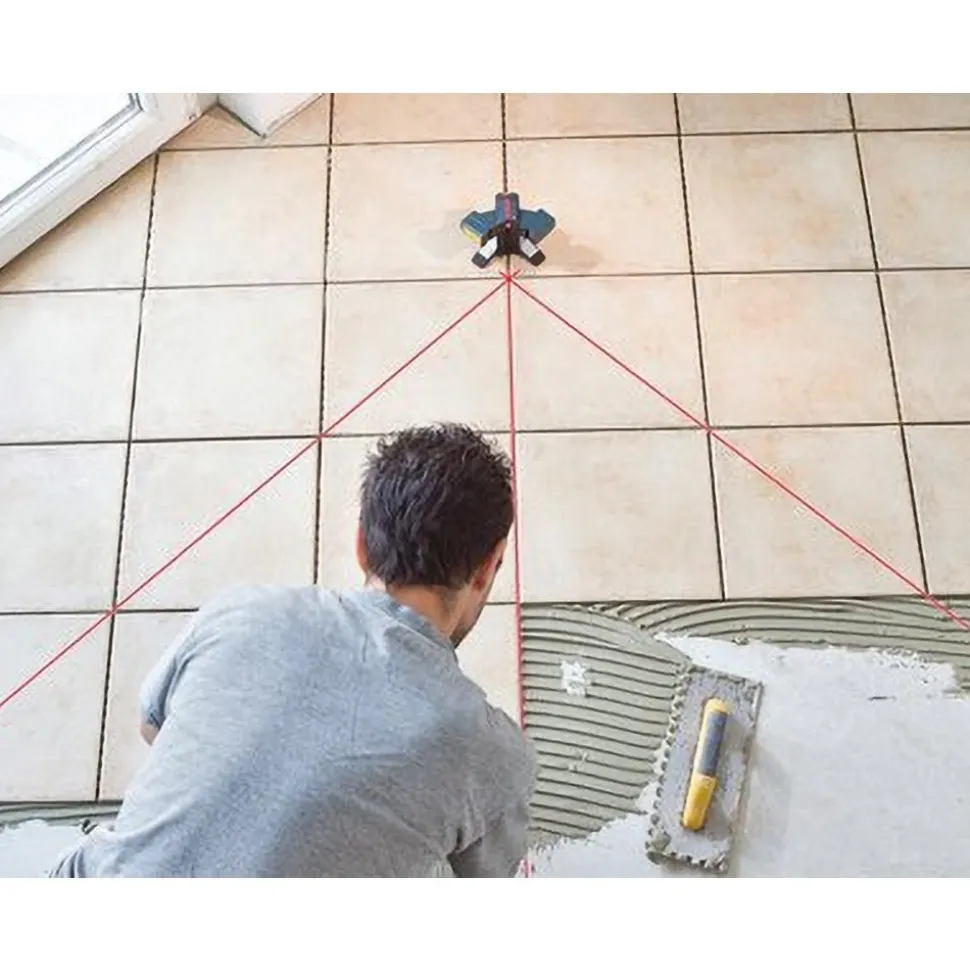 Square Laser Level: 3 Beams