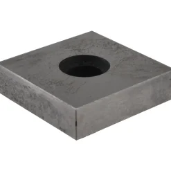 Square Steel Gage Block: 0.25", Grade 0