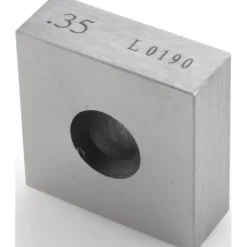 Square Steel Gage Block: 0.35", Grade 0