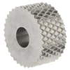 Standard Knurl Wheel: 3/4" Dia, 90 ° Tooth Angle, 16 TPI, Diamond, High Speed Steel