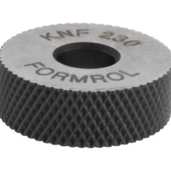 Standard Knurl Wheel: 3/4" Dia, 90 ° Tooth Angle, 30 TPI, Diamond, High Speed Steel