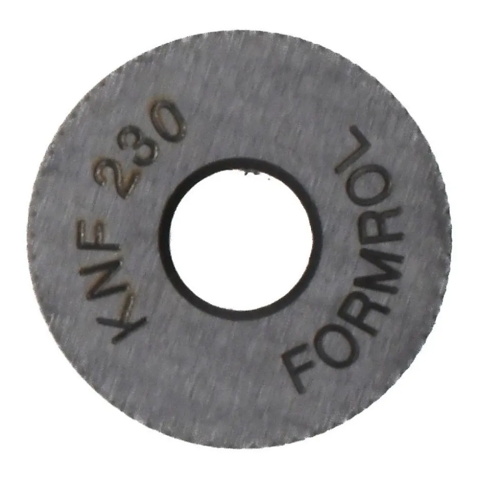 Standard Knurl Wheel: 3/4" Dia, 90 ° Tooth Angle, 30 TPI, Diamond, High Speed Steel