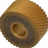 Standard Knurl Wheel: 3/4" Dia, 90 ° Tooth Angle, 20 TPI, Diagonal, High Speed Steel