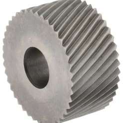 Standard Knurl Wheel: 3/4" Dia, 90 ° Tooth Angle, 20 TPI, Diagonal, Cobalt
