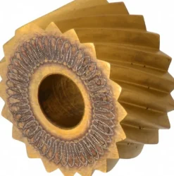 Standard Knurl Wheel: 3/4" Dia, 90 ° Tooth Angle, 10 TPI, Diagonal, High Speed Steel
