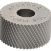 Standard Knurl Wheel: 3/4" Dia, 80 ° Tooth Angle, Diagonal, Cobalt