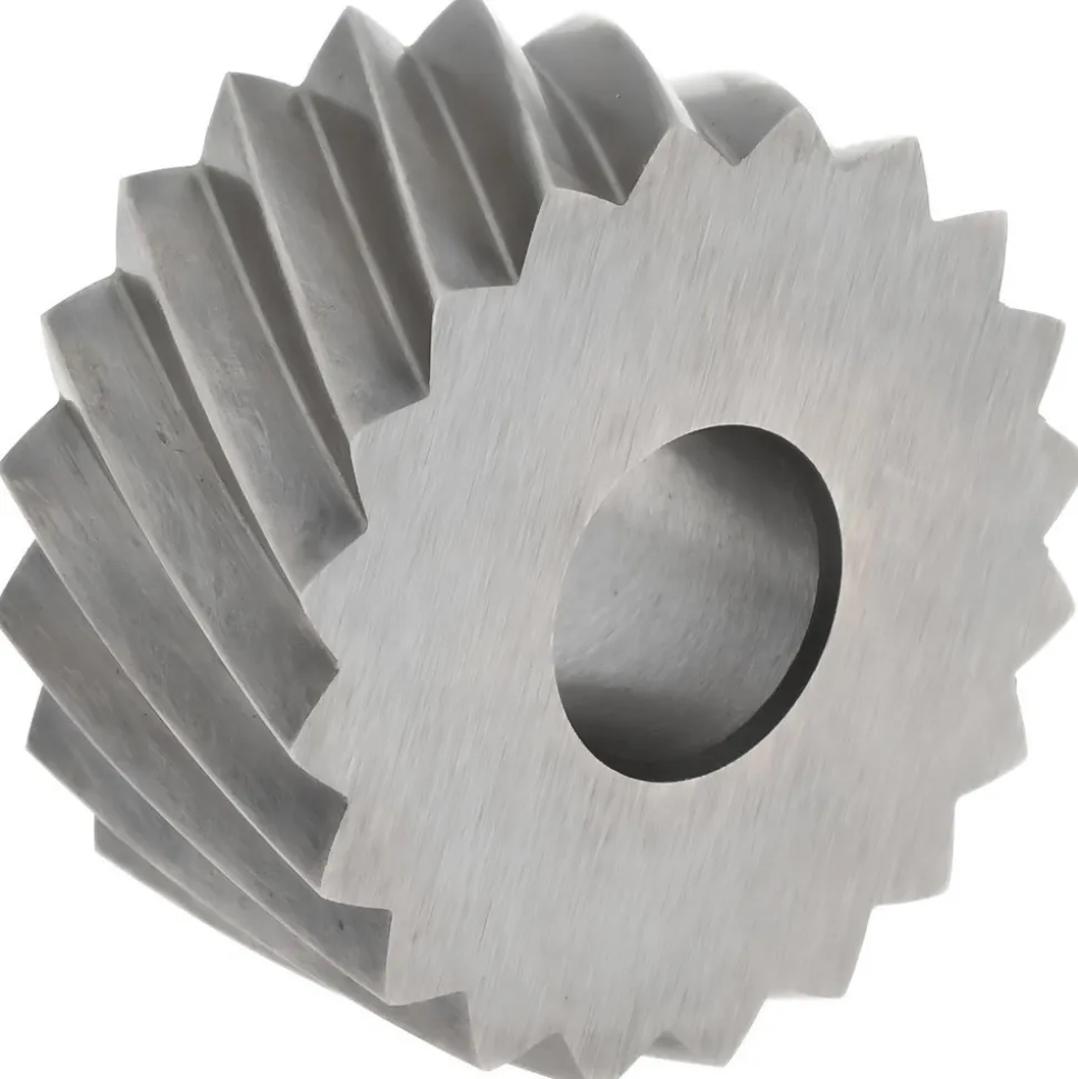 Standard Knurl Wheel: 3/4" Dia, 90 ° Tooth Angle, 10 TPI, Diagonal, High Speed Steel