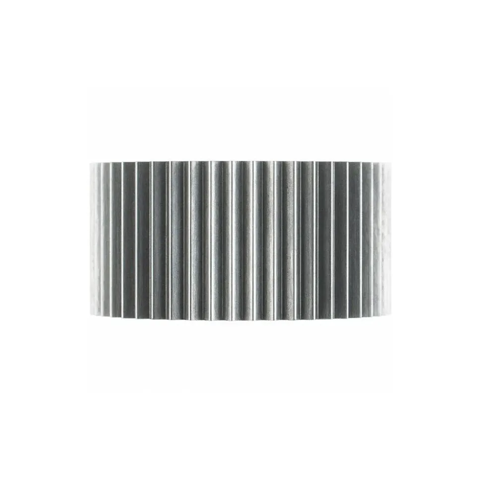 Standard Knurl Wheel: 3/4" Dia, 90 ° Tooth Angle, 20 TPI, Straight, High Speed Steel