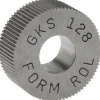Standard Knurl Wheel: 5/8" Dia, 80 ° Tooth Angle, Straight, High Speed Steel