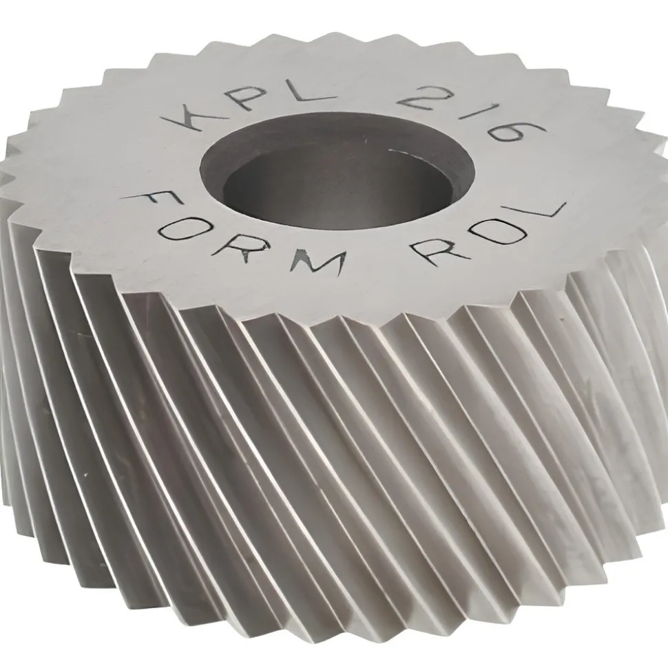 Standard Knurl Wheel: 3/4" Dia, 90 ° Tooth Angle, 16 TPI, Diagonal, High Speed Steel